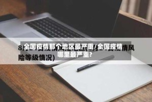 全国疫情那个地区最严重/全国疫情哪里最严重?