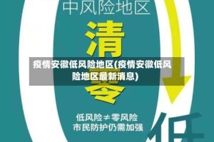 疫情安徽低风险地区(疫情安徽低风险地区最新消息)