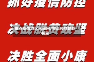 重点疫情地区人民网/重点疫情地区名单