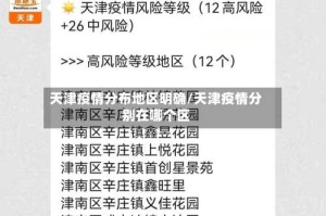 天津疫情分布地区明确/天津疫情分别在哪个区