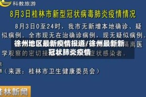 徐州地区最新疫情报道/徐州最新新冠状肺炎疫情