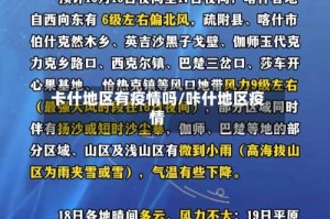 卡什地区有疫情吗/咔什地区疫情