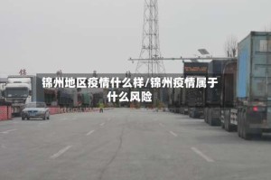 锦州地区疫情什么样/锦州疫情属于什么风险