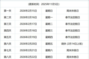 五一放几天,五一放几天假2026