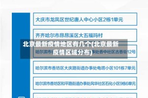 北京最新疫情地区有几个(北京最新疫情区域分布)