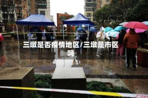 三墩是否疫情地区/三墩是市区吗