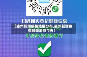 【惠州新增疫情地区分布,惠州新增疫情最新消息今天】