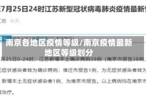 南京各地区疫情等级/南京疫情最新地区等级划分