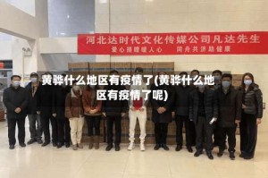 黄骅什么地区有疫情了(黄骅什么地区有疫情了呢)