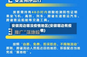 安徽周边哪没疫情地区(安徽哪边有疫情)