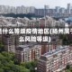 扬州是什么等级疫情地区(扬州属于什么风险等级)