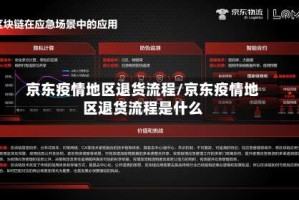 京东疫情地区退货流程/京东疫情地区退货流程是什么