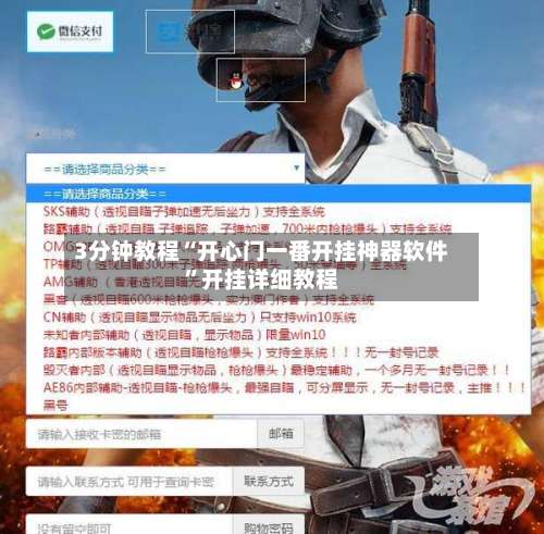 3分钟教程“开心门一番开挂神器软件”开挂详细教程-第1张图片