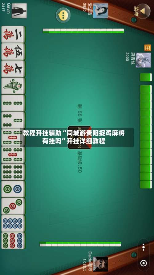 教程开挂辅助“同城游贵阳捉鸡麻将有挂吗”开挂详细教程-第3张图片