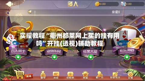 实操教程“衢州都莱网上买的挂有用吗”开挂(透视)辅助教程-第2张图片