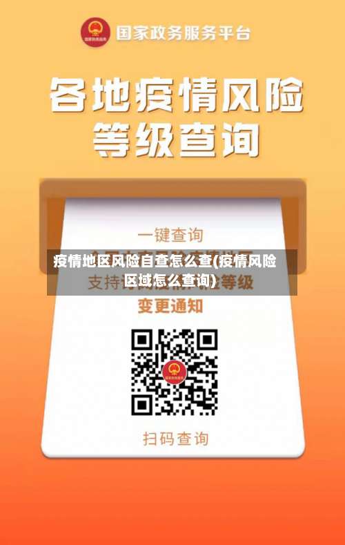 疫情地区风险自查怎么查(疫情风险区域怎么查询)-第3张图片