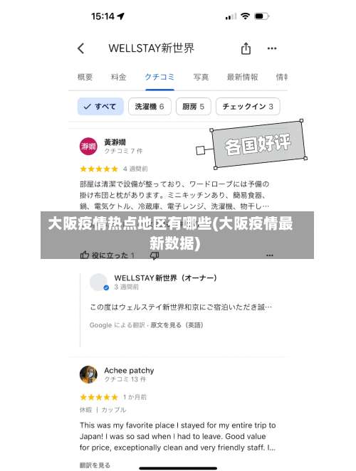 大阪疫情热点地区有哪些(大阪疫情最新数据)-第3张图片