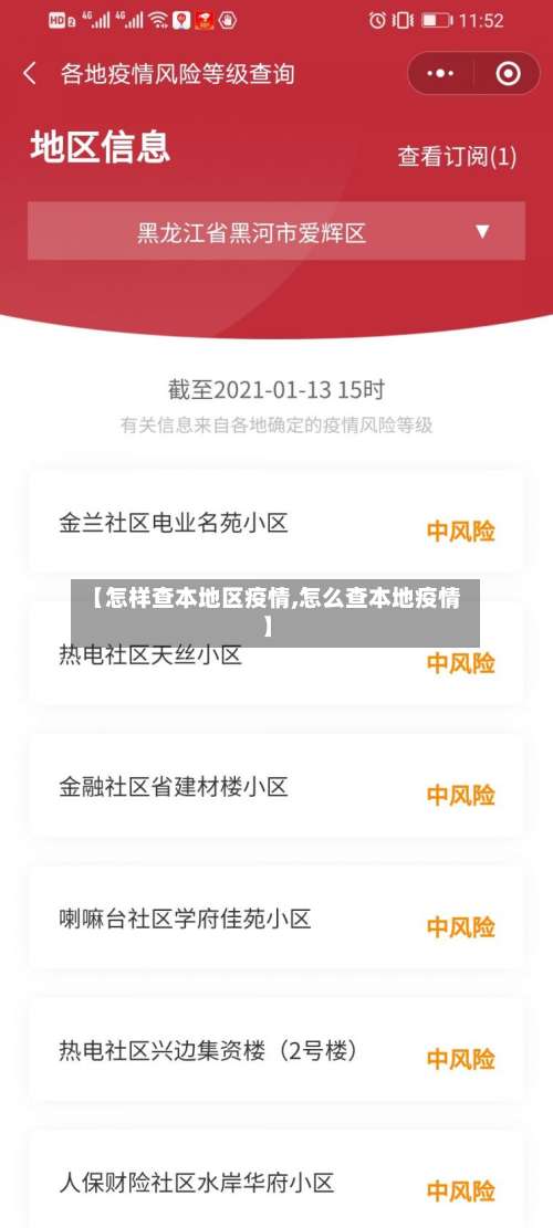 【怎样查本地区疫情,怎么查本地疫情】-第3张图片