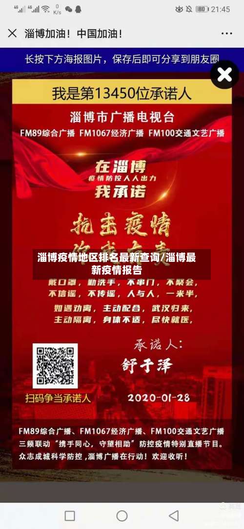 淄博疫情地区排名最新查询/淄博最新疫情报告-第1张图片