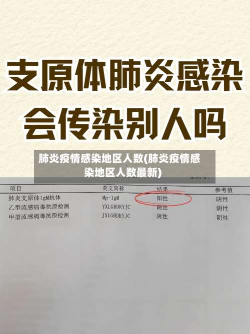 肺炎疫情感染地区人数(肺炎疫情感染地区人数最新)-第1张图片