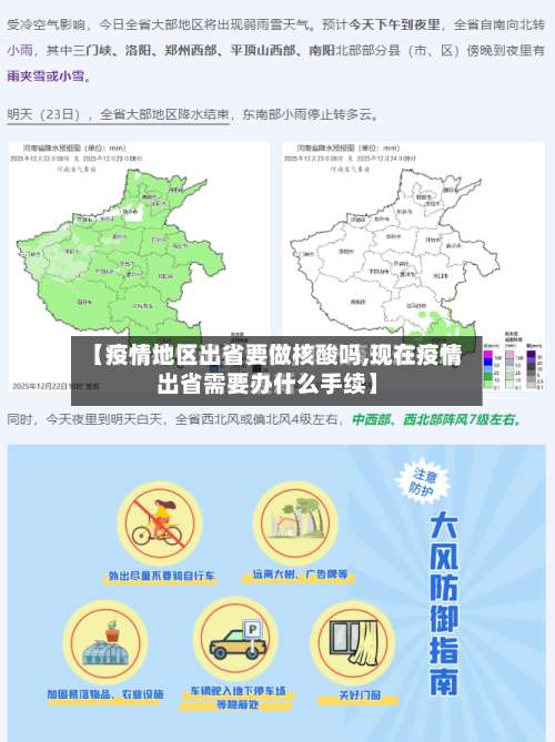 【疫情地区出省要做核酸吗,现在疫情出省需要办什么手续】-第1张图片