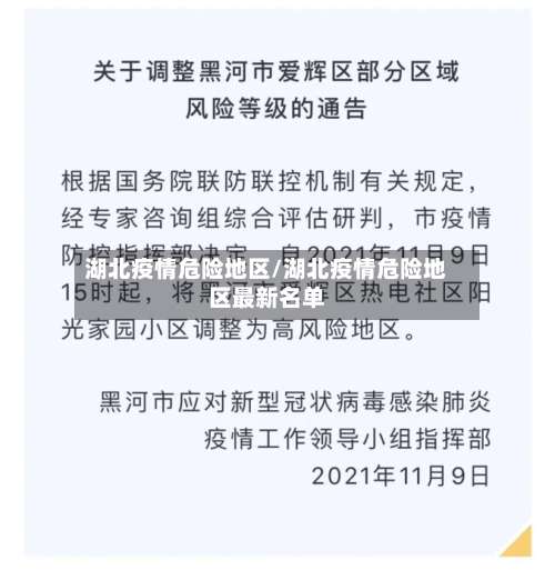 湖北疫情危险地区/湖北疫情危险地区最新名单-第3张图片