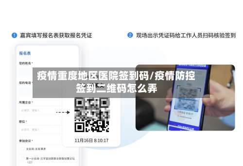 疫情重度地区医院签到码/疫情防控签到二维码怎么弄-第1张图片