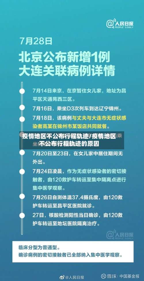 疫情地区不公布行程轨迹/疫情地区不公布行程轨迹的原因-第3张图片