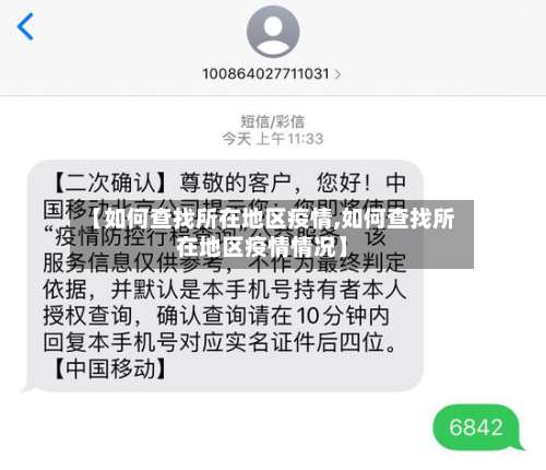【如何查找所在地区疫情,如何查找所在地区疫情情况】-第3张图片