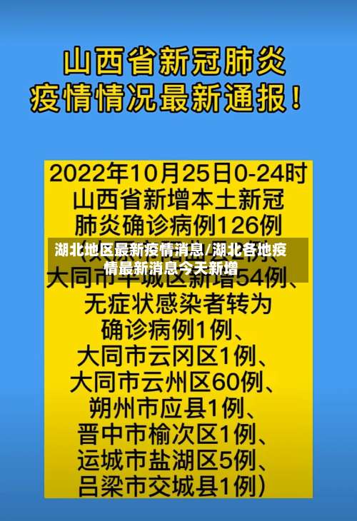 湖北地区最新疫情消息/湖北各地疫情最新消息今天新增-第3张图片