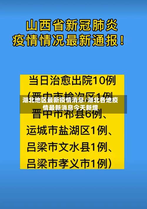 湖北地区最新疫情消息/湖北各地疫情最新消息今天新增-第1张图片