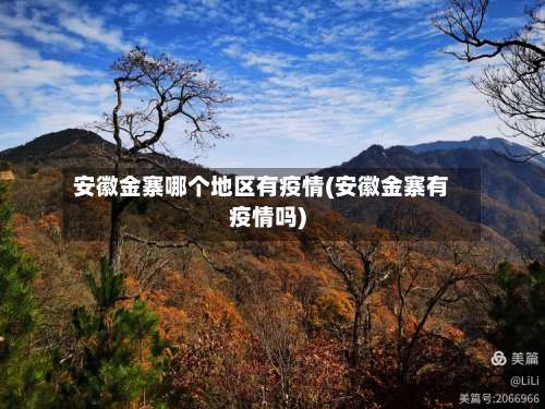 安徽金寨哪个地区有疫情(安徽金寨有疫情吗)-第1张图片