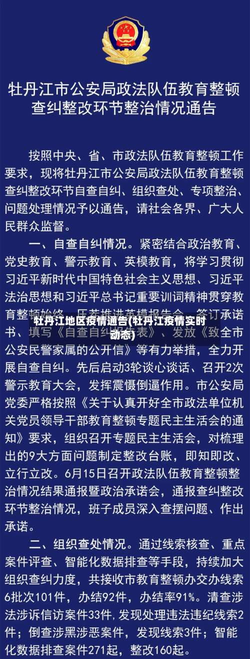 牡丹江地区疫情通告(牡丹江疫情实时动态)-第2张图片