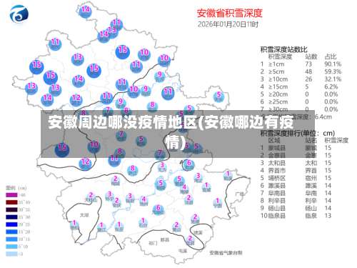 安徽周边哪没疫情地区(安徽哪边有疫情)-第2张图片