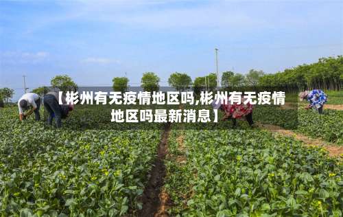 【彬州有无疫情地区吗,彬州有无疫情地区吗最新消息】-第2张图片