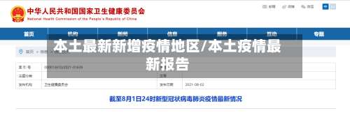 本土最新新增疫情地区/本土疫情最新报告-第2张图片