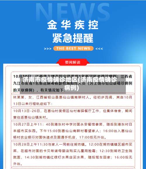 济南市疫情确诊地区(济南疫情确诊病例)-第1张图片