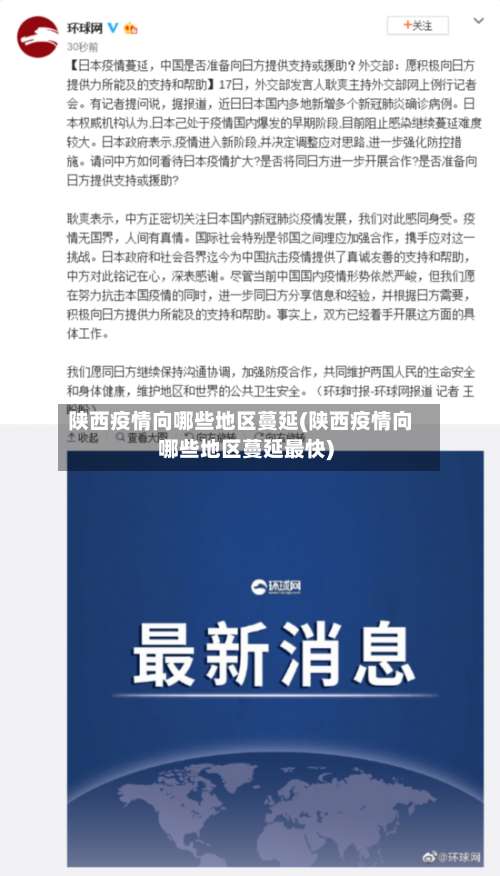 陕西疫情向哪些地区蔓延(陕西疫情向哪些地区蔓延最快)-第1张图片