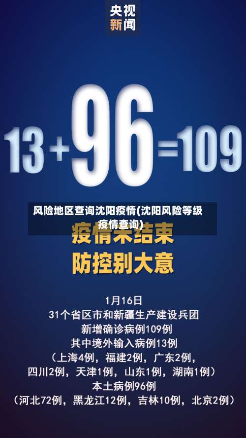 风险地区查询沈阳疫情(沈阳风险等级疫情查询)-第1张图片