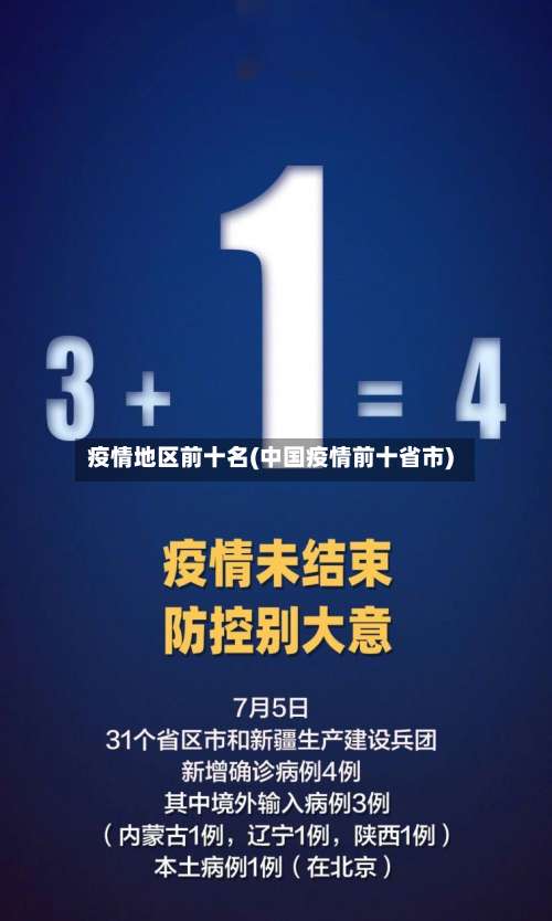 疫情地区前十名(中国疫情前十省市)-第1张图片