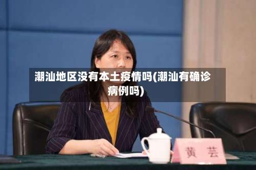 潮汕地区没有本土疫情吗(潮汕有确诊病例吗)-第3张图片
