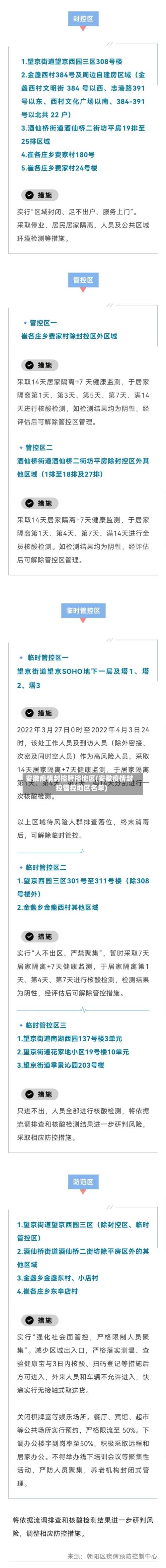 安徽疫情封控管控地区(安徽疫情封控管控地区名单)-第3张图片