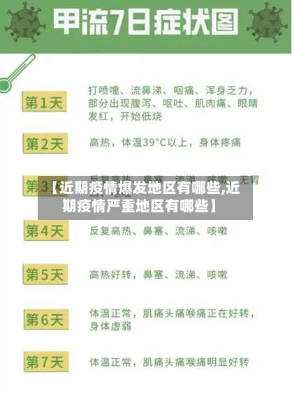 【近期疫情爆发地区有哪些,近期疫情严重地区有哪些】-第1张图片