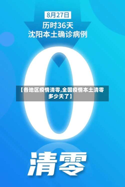 【各地区疫情清零,全国疫情本土清零多少天了】-第2张图片