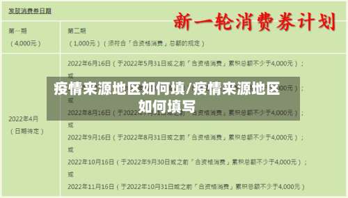 疫情来源地区如何填/疫情来源地区如何填写-第2张图片