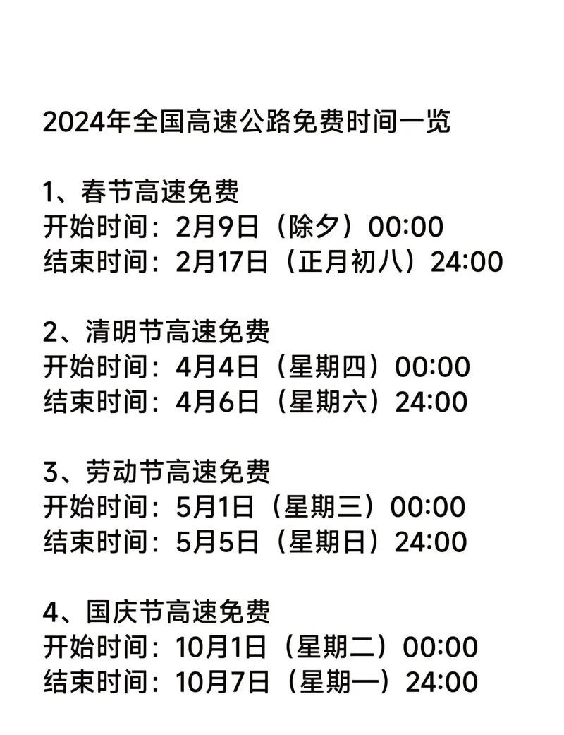 2023春节高速免费时间在哪查-2022年春节高速公路免费时-第1张图片
