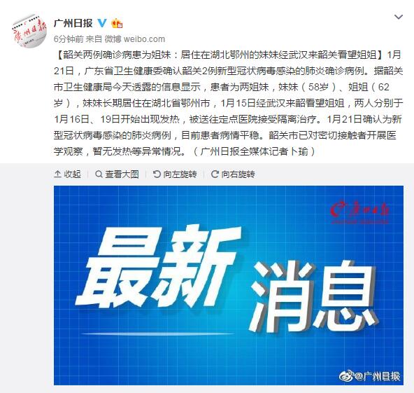【韶关最新疫情/韶关最新疫情最新消息】-第2张图片