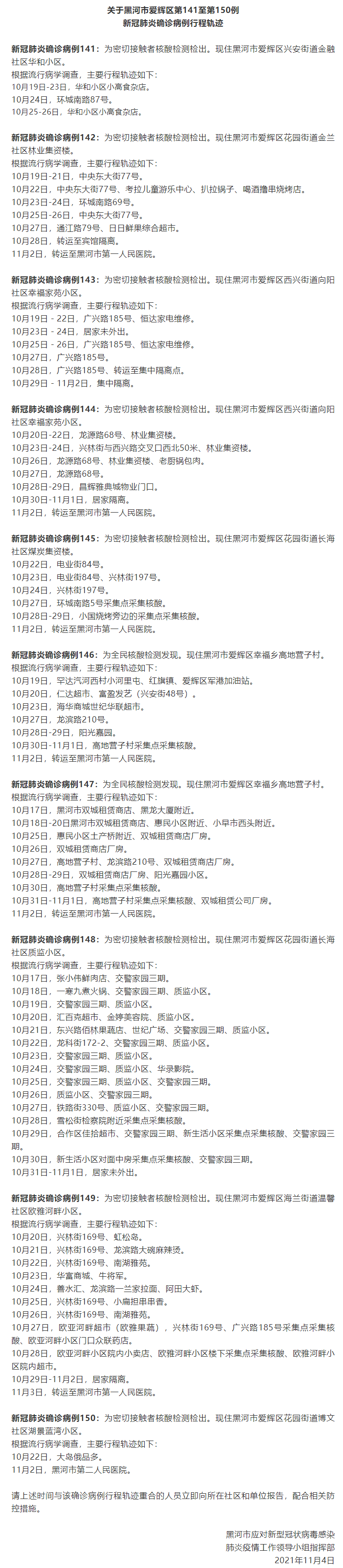 “今日哈尔滨最新疫情	” 今日哈尔滨疫情轨迹？-第2张图片